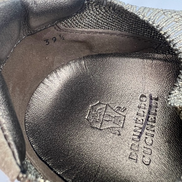 Brunello Cucinelli Low Top Lace-Up Sneakers - Picture 9 of 11